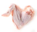 Raw chicken wing Royalty Free Stock Photo