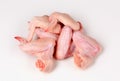 Raw chicken wings