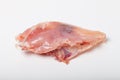 Raw chiken meat on a light background Royalty Free Stock Photo