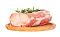 Raw chine of pork Royalty Free Stock Photo