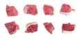 Raw Chopped Lamb Tenderloin Fillet, Diced Mutton Meat