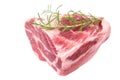 Raw chuck steak