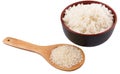 Raw And Cooked Rice IV Royalty Free Stock Photo