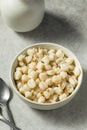 Raw Cooked White Mexican Hominy Corn Royalty Free Stock Photo