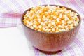 Raw corn seed. Royalty Free Stock Photo