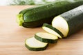 Raw courgette Royalty Free Stock Photo
