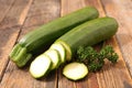 Raw courgette Royalty Free Stock Photo