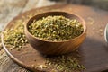 Raw Dried Green Greek Oregano Spice