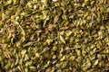 Raw Dried Green Greek Oregano Spice Royalty Free Stock Photo