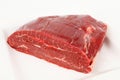 Raw dry aged flank steak Royalty Free Stock Photo