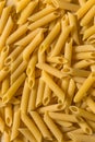 Raw Dry Mostaccioli Penne Lisce Pasta Royalty Free Stock Photo