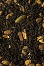 Raw Dry Organic Chai Tea Royalty Free Stock Photo