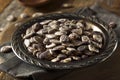 Raw Dry Organic Christmas Beans