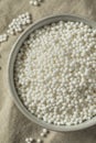 Raw Dry Tapioca Pearls Royalty Free Stock Photo