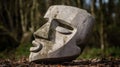 Raw And Edgy Stone Carving In Woods: Cubist Portraiture Inspired By Ritualistic Masks