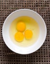 Raw egg. Royalty Free Stock Photo