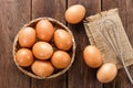 Raw eggs Royalty Free Stock Photo