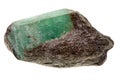 Raw emerald