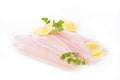 Raw fish fillet Royalty Free Stock Photo