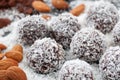 Raw Food Candy Balls Royalty Free Stock Photo