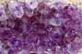 raw fragment of amethyst mineral