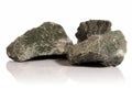 Raw fragments of jadeite rock