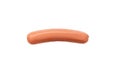 Raw frankfurter sausage isolated Royalty Free Stock Photo