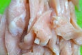 Raw fresh chicken meat Royalty Free Stock Photo