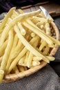 Raw fresh yellow beans Royalty Free Stock Photo