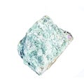 Raw Fuchsite Crystal Healing Stone Royalty Free Stock Photo