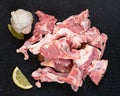 Raw Goat Meat