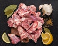 Raw Goat Meat