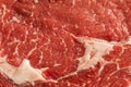 Raw Grass Fed Boneless Ribeye Steak Royalty Free Stock Photo