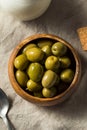 Raw Green Organic Olives