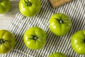 Raw Green Organic Tomatoes