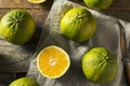 Raw Green Organic Ugli Fruit