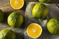 Raw Green Organic Ugli Fruit