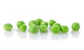 Raw green peas isolated Royalty Free Stock Photo