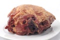 Raw ham meat Royalty Free Stock Photo