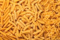 Raw home made pasta background Royalty Free Stock Photo