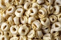 Raw homemade pasta tortellini Royalty Free Stock Photo
