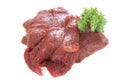 Raw horse steak Royalty Free Stock Photo