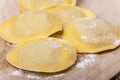 raw italian tortelli pasta