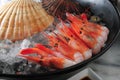 Shrimp sashimi
