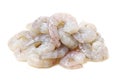 Raw Jumbo Shrimp Royalty Free Stock Photo