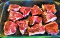 Raw Lamb Chops Royalty Free Stock Photo