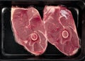 Raw Lamb Chops, Mutton Cuts or Sheep Ribs Isolated Royalty Free Stock Photo