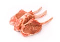 Raw Lamb Cutlets