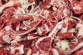 Raw lamb ribs background Royalty Free Stock Photo