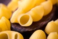 Raw macaroni Royalty Free Stock Photo